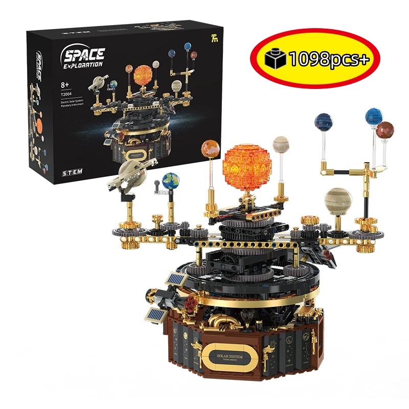 Solar System Orrery - نموذج جديد للنظام الشمسي الكهربائي الدوار