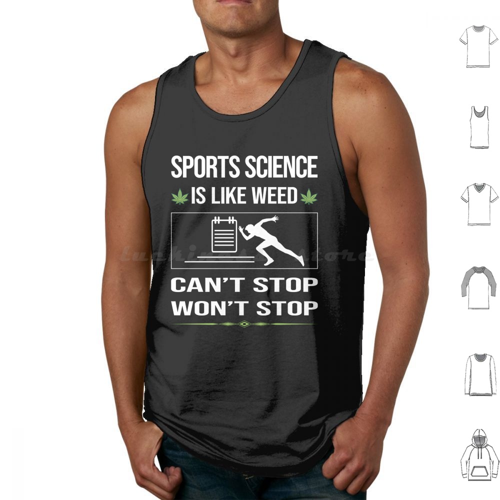Hobby Is Science - قمصان بدون أكمام مطبوعة من القطن