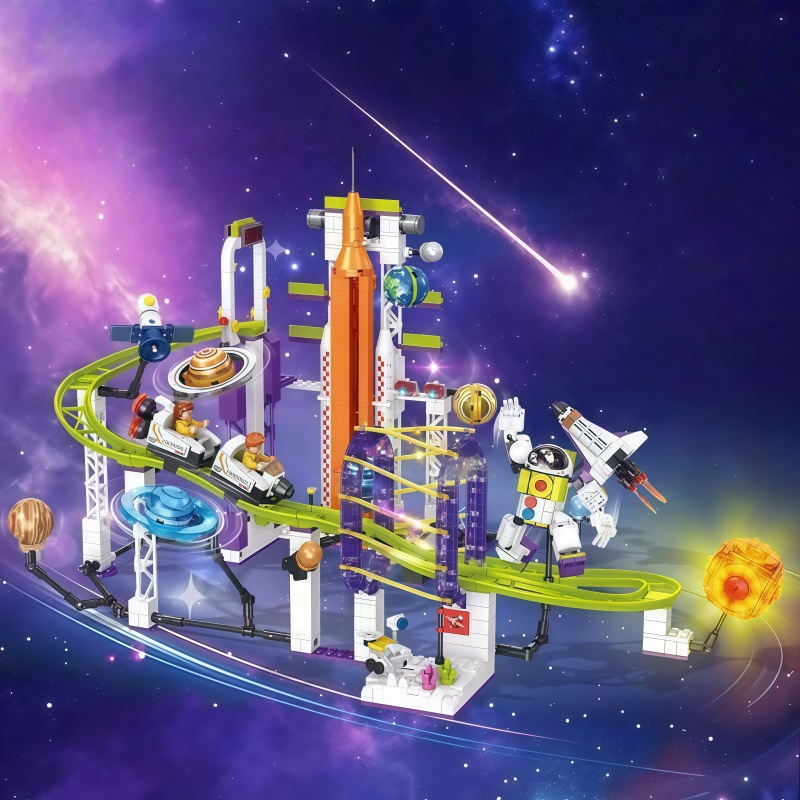 مكعبات بناء مسار ألعاب تسلق ال - مراجعة Solar System Orrery وسعره