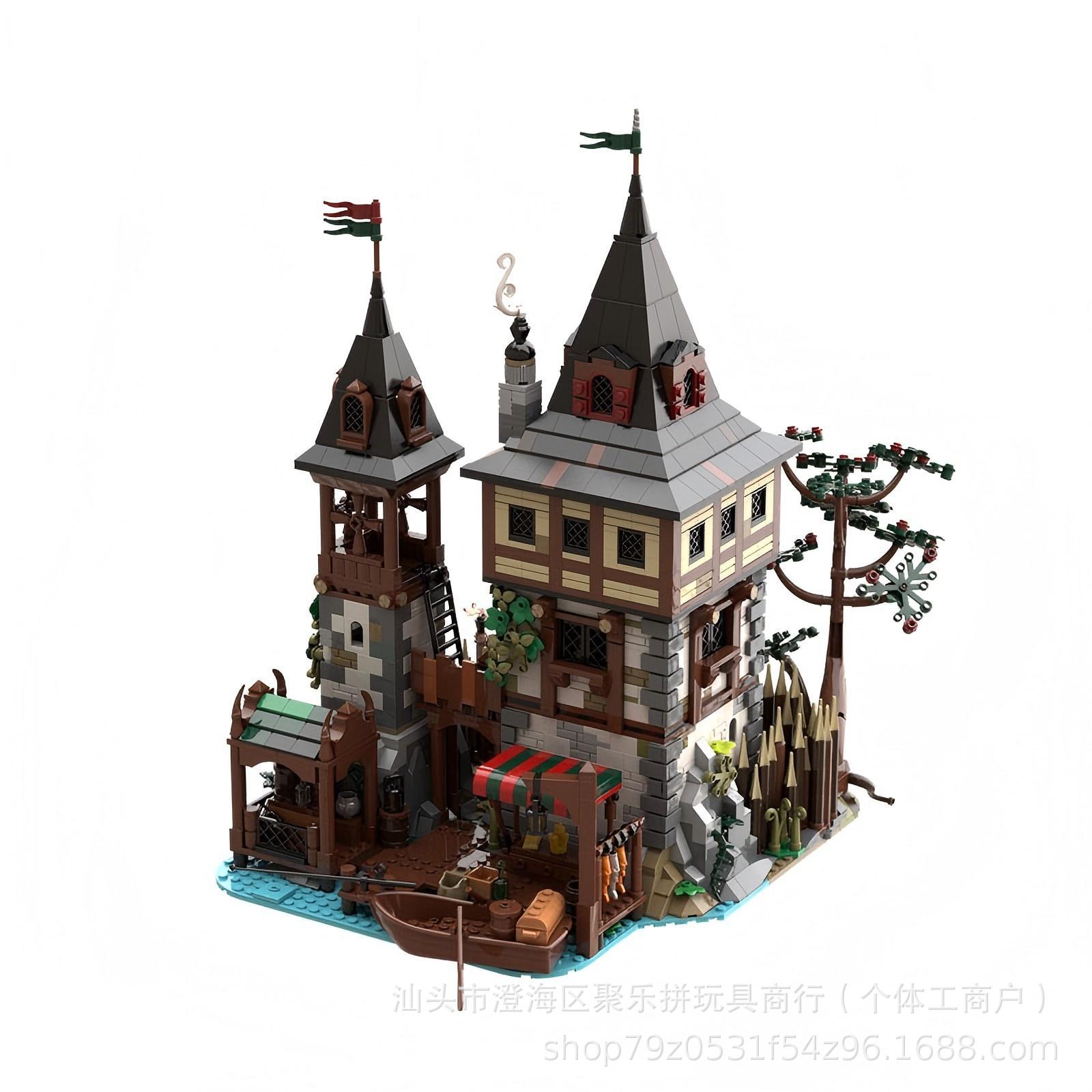 MOC Bear King Castle فسيفساء ب - مراجعة Hobby Is Science وسعره