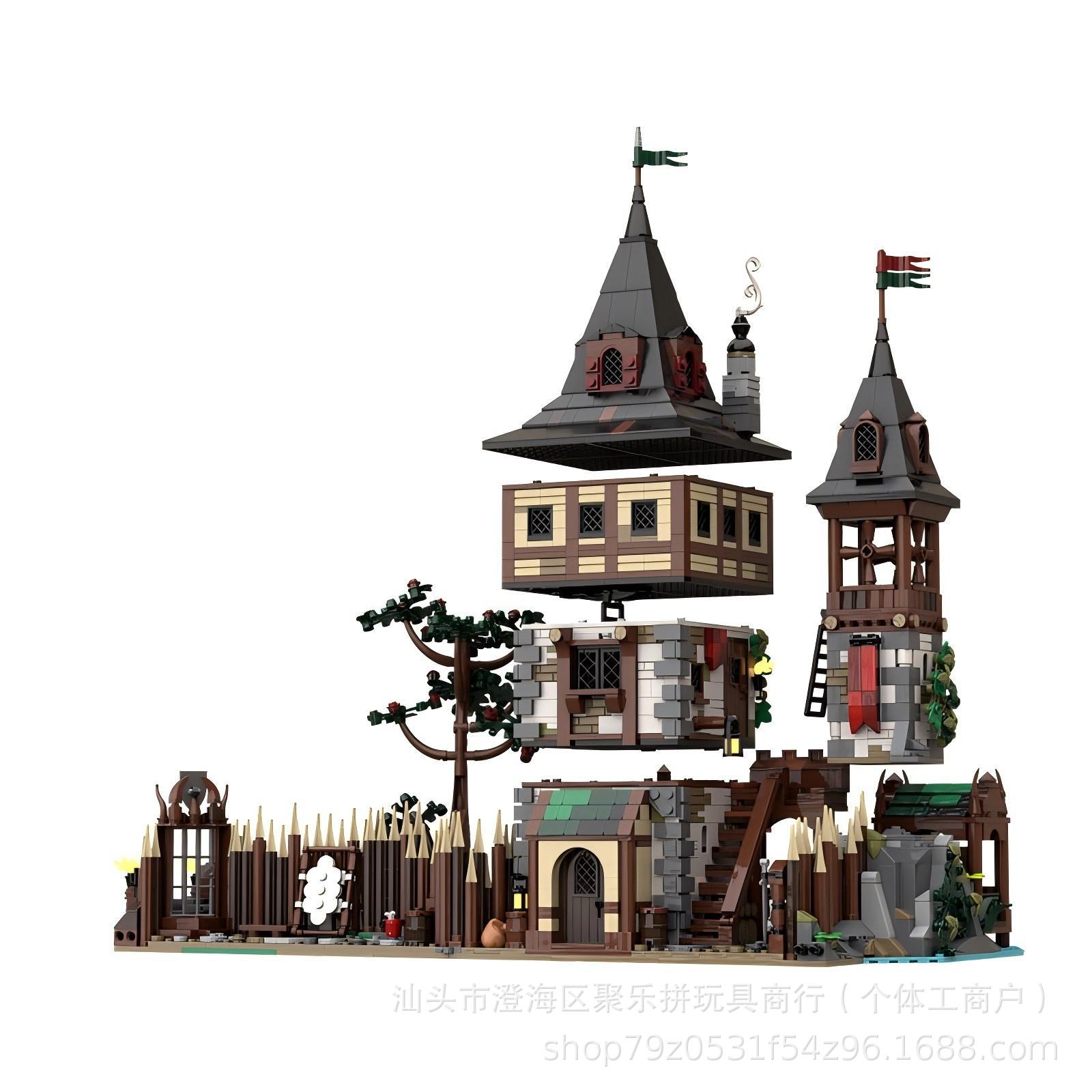 MOC Bear King Castle فسيفساء ب - مراجعة Hobby Is Science وسعره