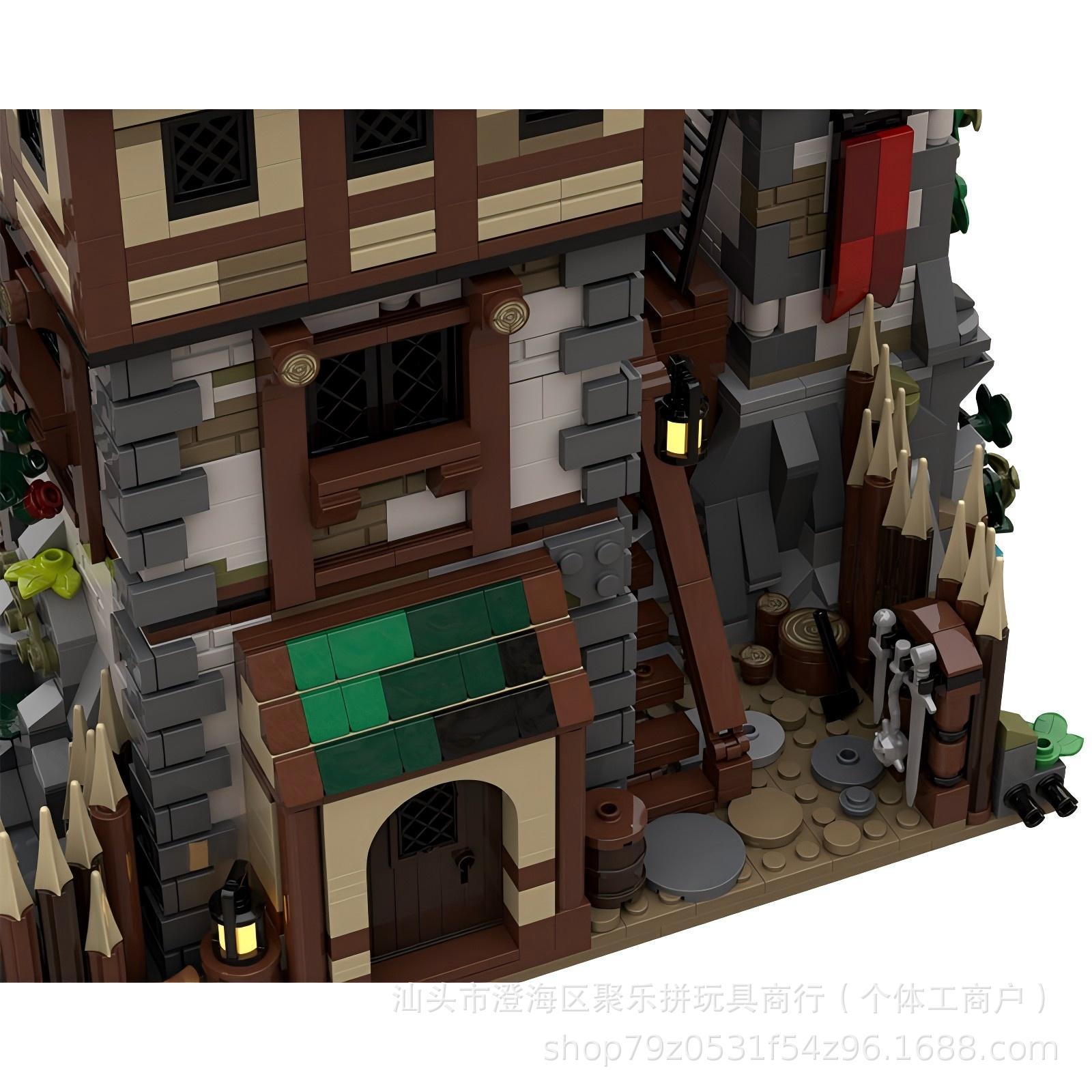 MOC Bear King Castle فسيفساء ب - مراجعة Hobby Is Science وسعره